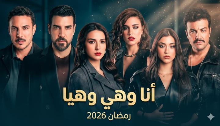 مسلسل انا وهي وهيا الحلقة 19 التاسعة عشر ماي سيما